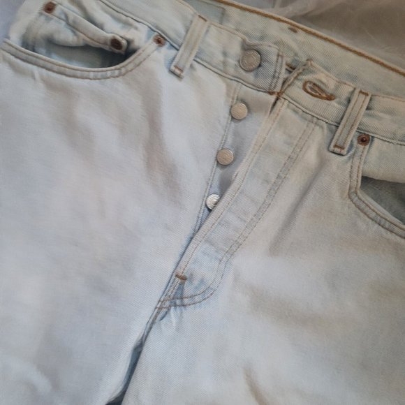 Vintahe 90s Levis High Waist Denim Jeans - Picture 7 of 7